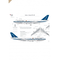 Sabena (livrée originale) - Boeing 747-129