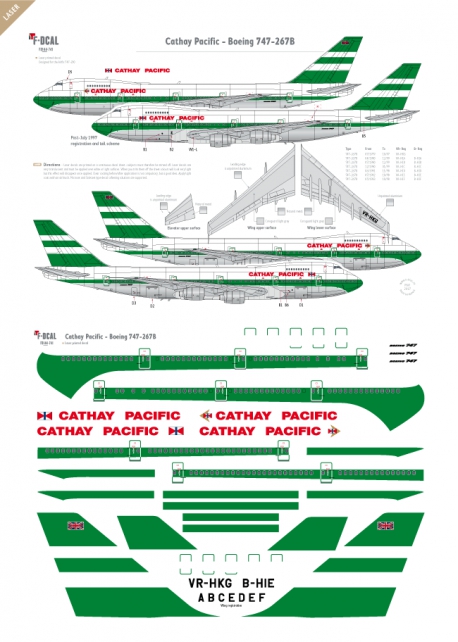 Cathay Pacific - Boeing 747-200