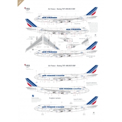  Air France - Boeing 747-400 (Barcode 1974)