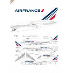 Boeing 747 400 & 777 Air France Brasil Decals 1/144 