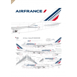 Air France - Boeing 747-400 (Barcode 2009)