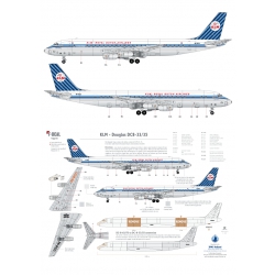 KLM - Douglas DC-8-33/53/55 (Diagonal stripes)