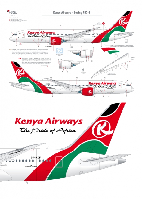 Kenya Airways - Boeing 787