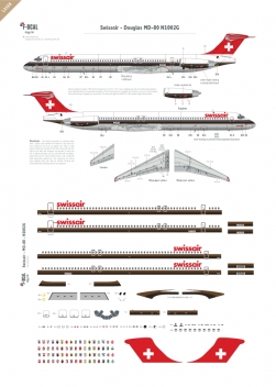 Swissair - MD-80 Prototype N1002G