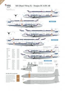 SAS - Douglas DC-6/DC-6B (Royal Viking II)