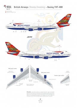 British Airways (Wunala Dreaming) - Boeing 747-400