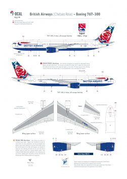 Britiish Airways (Chelsea Rose) - Boeing 767-300