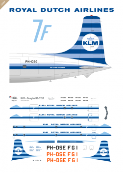 KLM - Douglas DC-7CF
