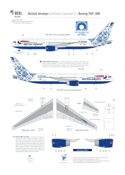 British Airways (Delftblue I) - Boeing 767-300