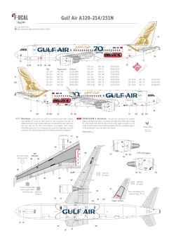 Gulf Air - Airbus A320-214/251N