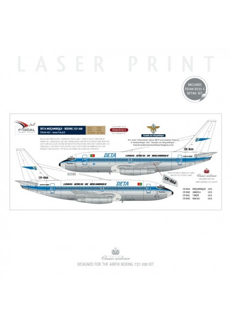 DETA Mocambique - Boeing 737-200