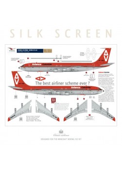 Avianca Colombia (Full Red) - Boeing 707-340